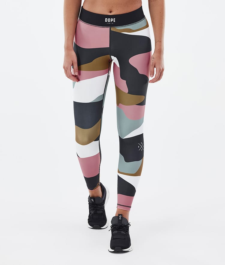 Dope Razor Leggings Damen Shards Gold Muted Pink, Bild 1 von 7