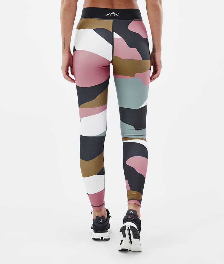 Dope Razor Leggings Damen Shards Gold Muted Pink