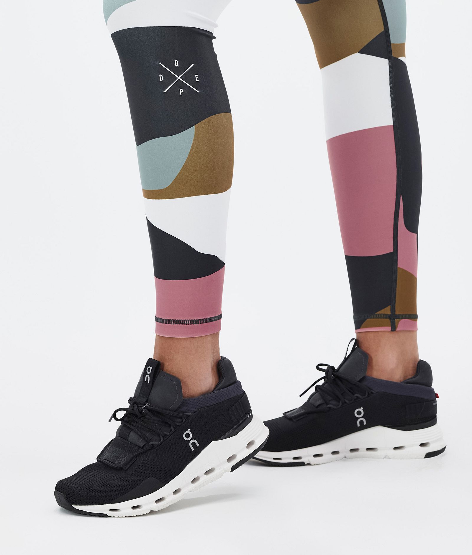 Dope Razor Leggings Damen Shards Gold Muted Pink, Bild 7 von 7