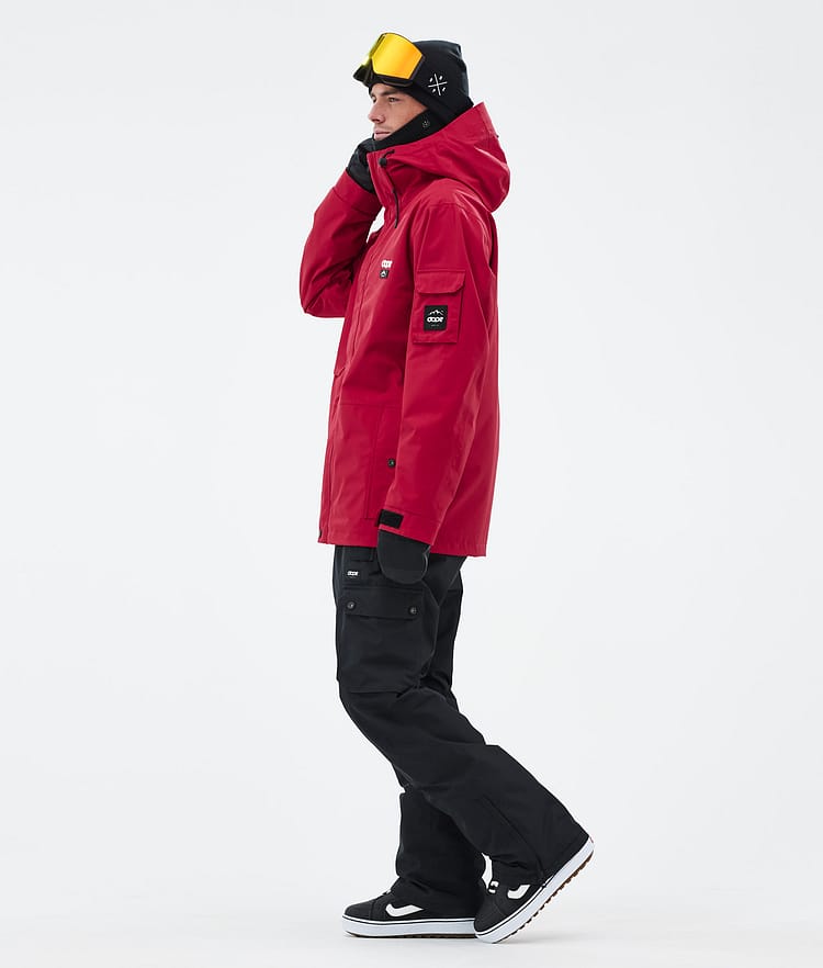 Dope Adept Snowboardjacke Herren Deep Red Renewed, Bild 3 von 9