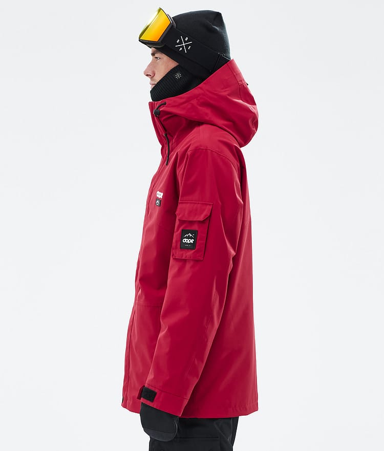 Dope Adept Snowboardjacke Herren Deep Red Renewed, Bild 5 von 9