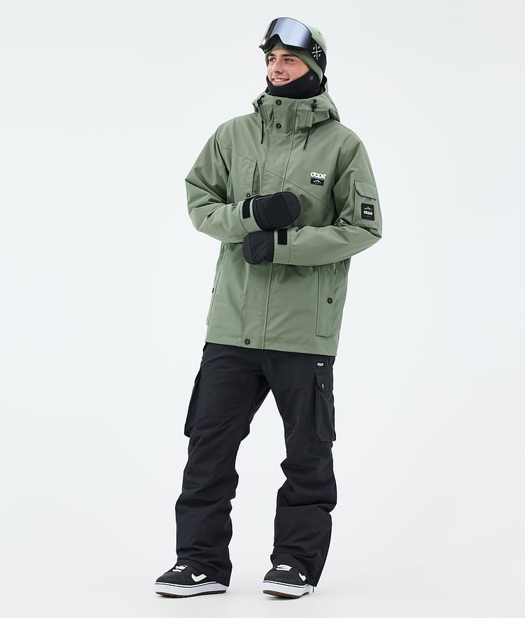 Dope Adept Snowboardjacke Herren Moss Green, Bild 3 von 10