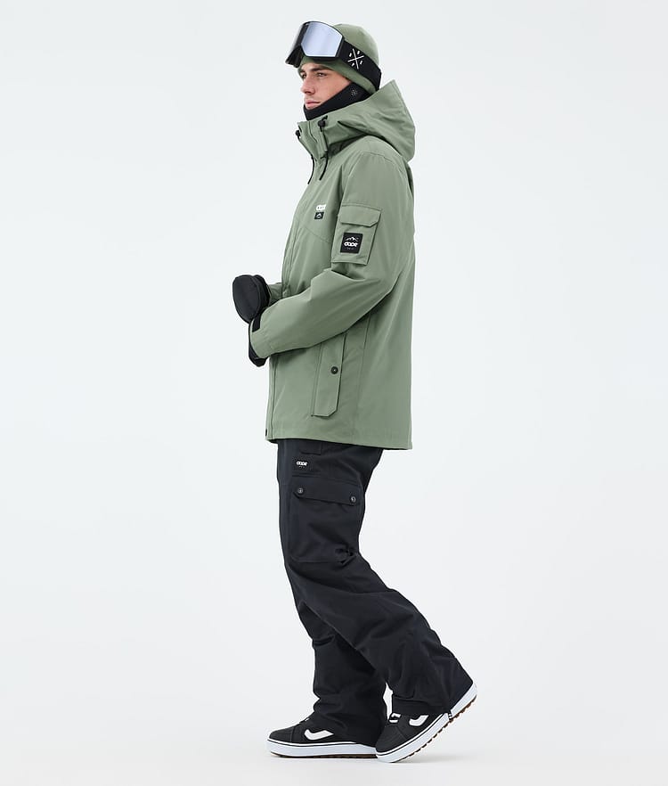 Dope Adept Snowboardjacke Herren Moss Green, Bild 4 von 10