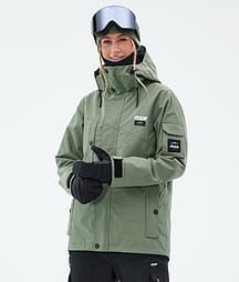 Dope Adept W Snowboardjacke Damen Moss Green