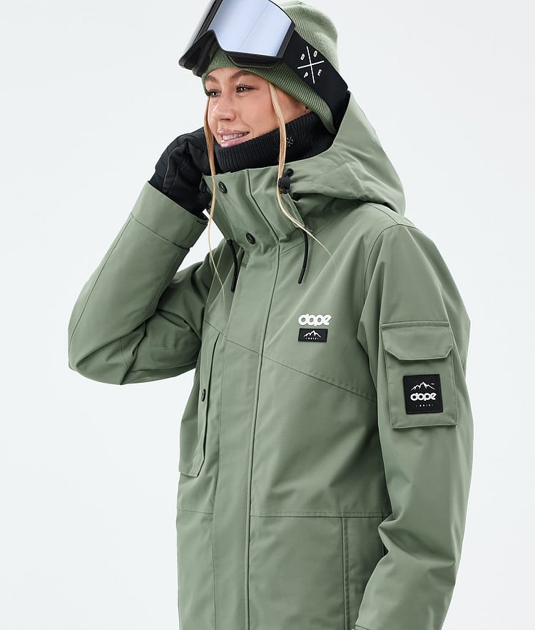 Dope Adept W Snowboardjacke Damen Moss Green, Bild 2 von 10