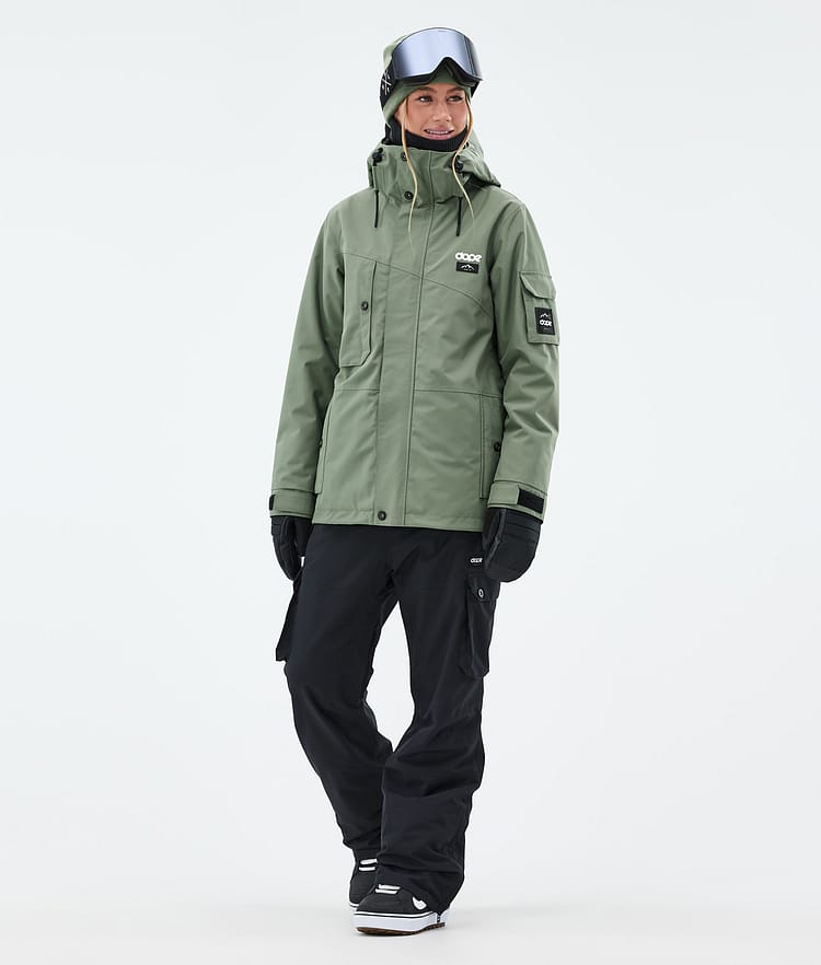 Dope Adept W Snowboardjacke Damen Moss Green, Bild 3 von 10