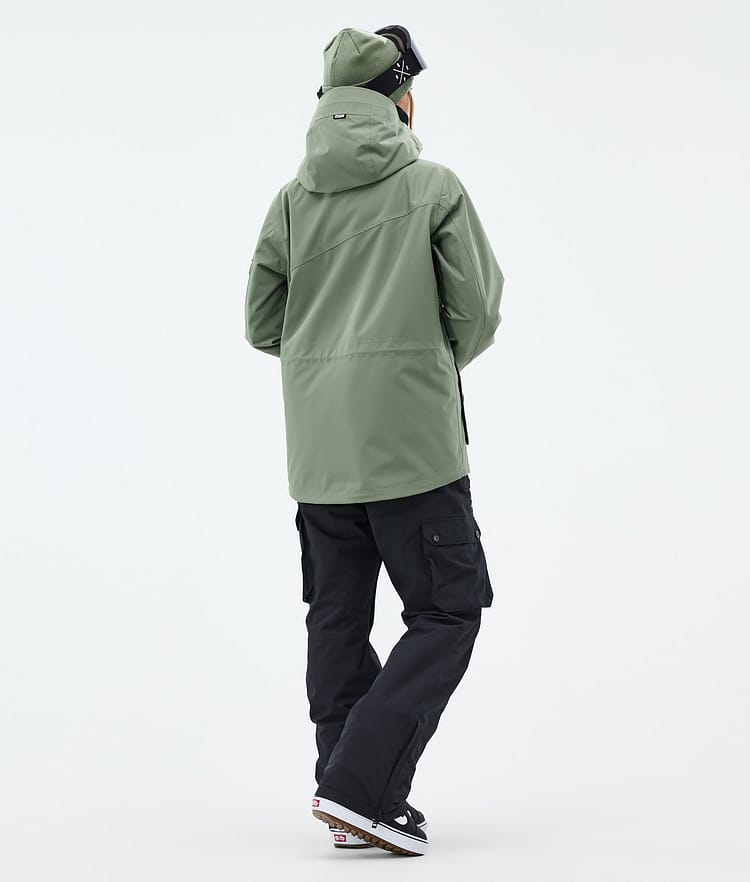 Dope Adept W Snowboardjacke Damen Moss Green, Bild 5 von 10