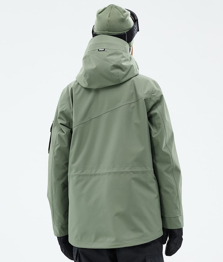 Dope Adept W Skijacke Damen Moss Green, Bild 6 von 9