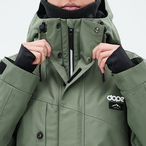 Frontreißverschluss mit doppelter Schutzleiste Hauptdetailproduktbild,