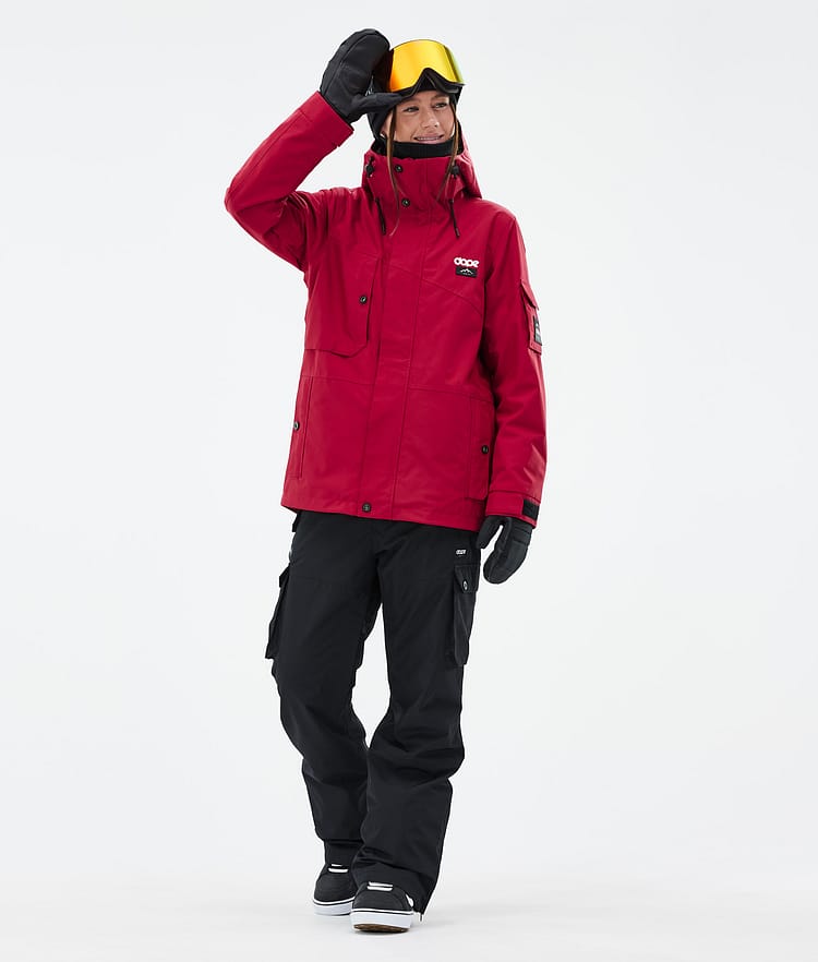 Dope Adept W Snowboardjacke Damen Deep Red Renewed, Bild 2 von 9