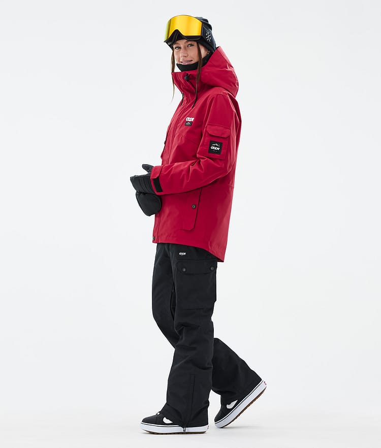 Dope Adept W Snowboardjacke Damen Deep Red Renewed, Bild 3 von 9