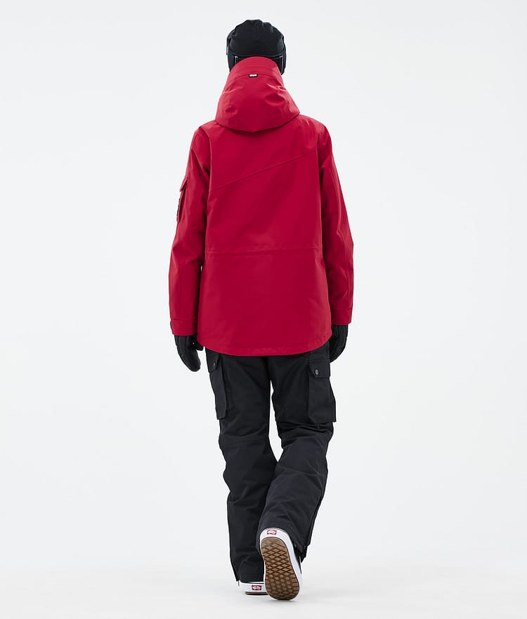 Dope Adept W Snowboardjacke Damen Deep Red Renewed, Bild 4 von 9