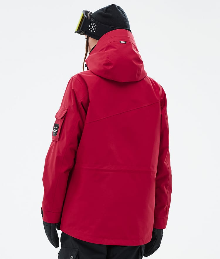 Dope Adept W Snowboardjacke Damen Deep Red Renewed, Bild 6 von 9