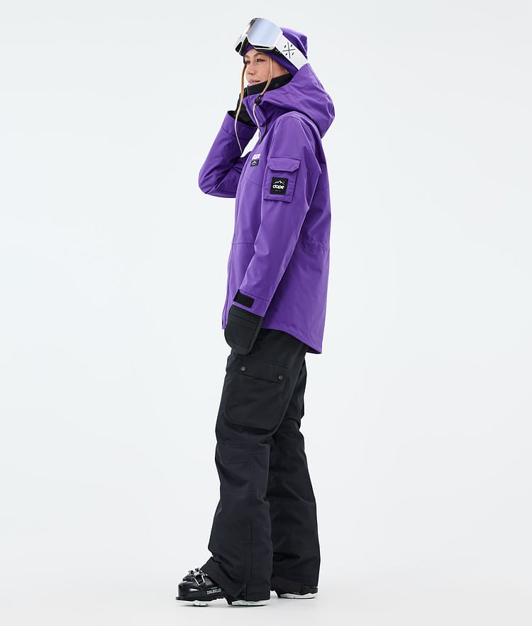 Dope Adept W Skijacke Damen Vivid Purple, Bild 4 von 10