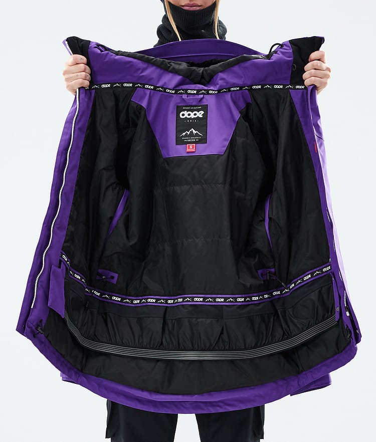 Dope Adept W Skijacke Damen Vivid Purple, Bild 10 von 10