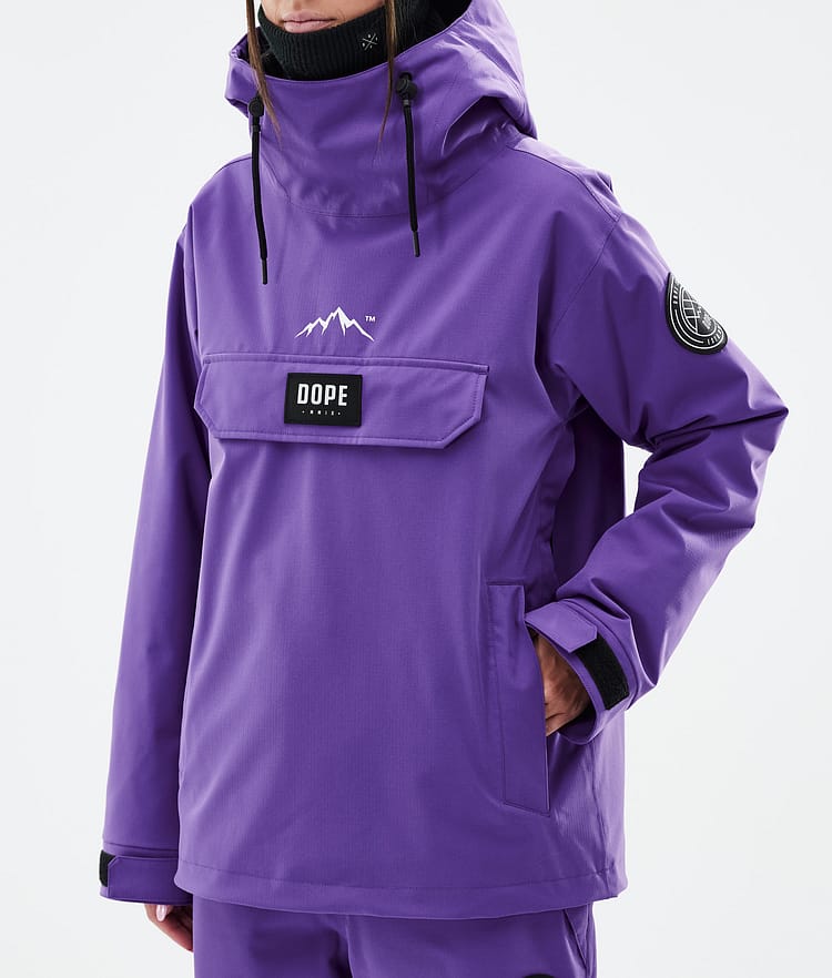 Dope Blizzard W Snowboardjacke Damen Vivid Purple Renewed, Bild 7 von 8