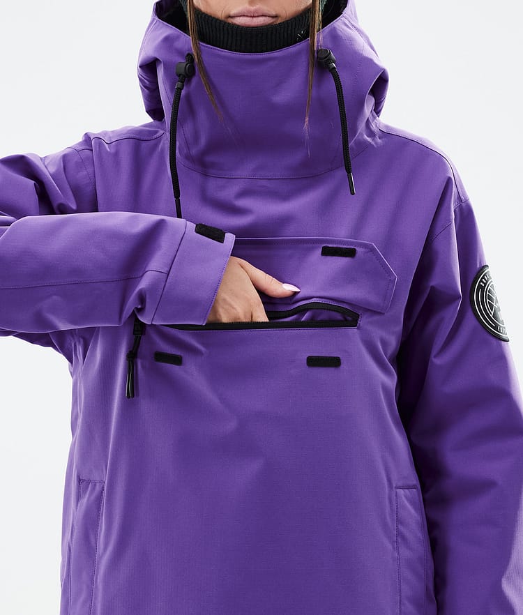 Dope Blizzard W Snowboardjacke Damen Vivid Purple Renewed, Bild 8 von 8