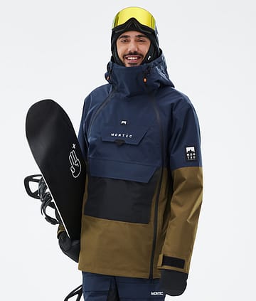 Montec Doom Snowboardjacke Dark Blue/Black/Fatigue