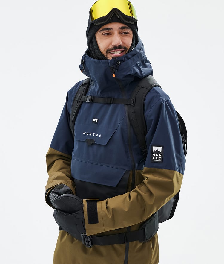 Montec Doom Snowboardjacke Herren Dark Blue/Black/Fatigue Renewed, Bild 2 von 11