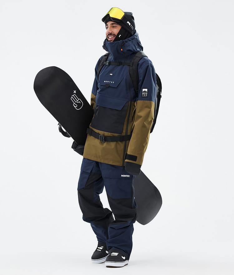 Montec Doom Snowboardjacke Herren Dark Blue/Black/Fatigue Renewed, Bild 3 von 11