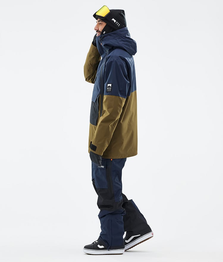 Montec Doom Snowboardjacke Herren Dark Blue/Black/Fatigue Renewed, Bild 4 von 11