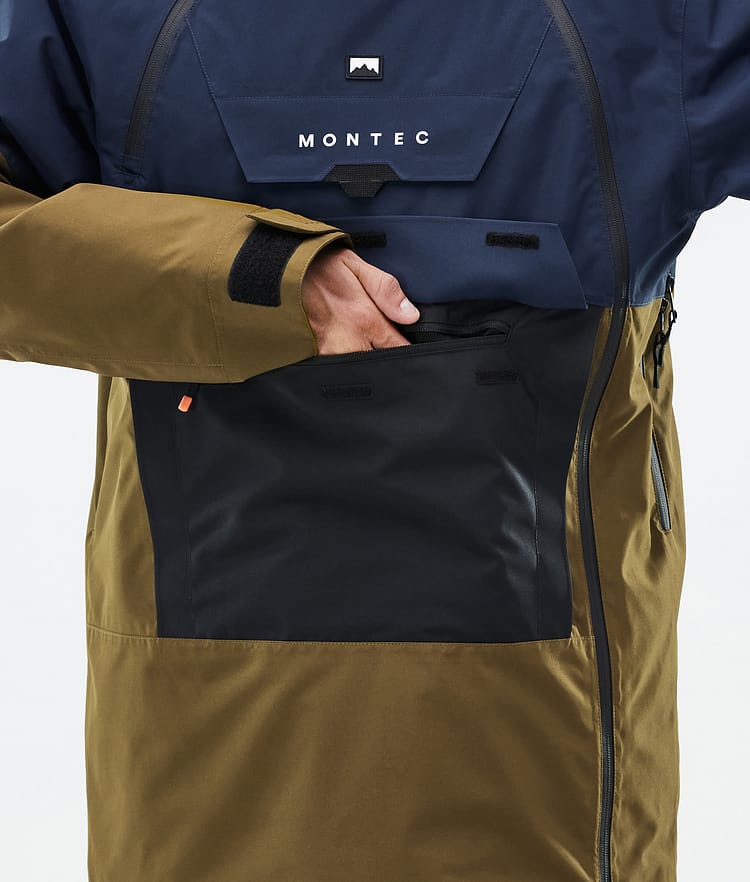 Montec Doom Snowboardjacke Herren Dark Blue/Black/Fatigue Renewed, Bild 9 von 11