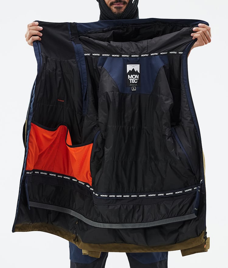 Montec Doom Snowboardjacke Herren Dark Blue/Black/Fatigue Renewed, Bild 11 von 11