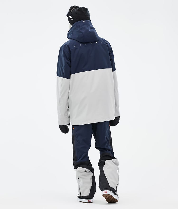 Montec Doom Snowboardjacke Herren Dark Blue/Black/Light Grey Renewed, Bild 5 von 11