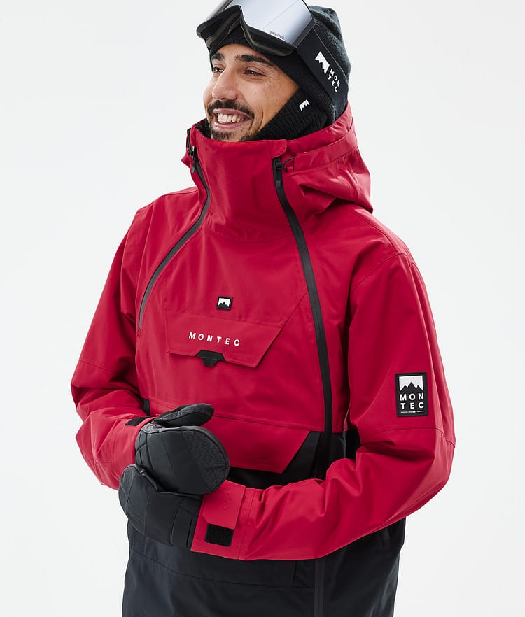 Montec Doom Snowboardjacke Herren Deep Red/Black Renewed, Bild 2 von 11