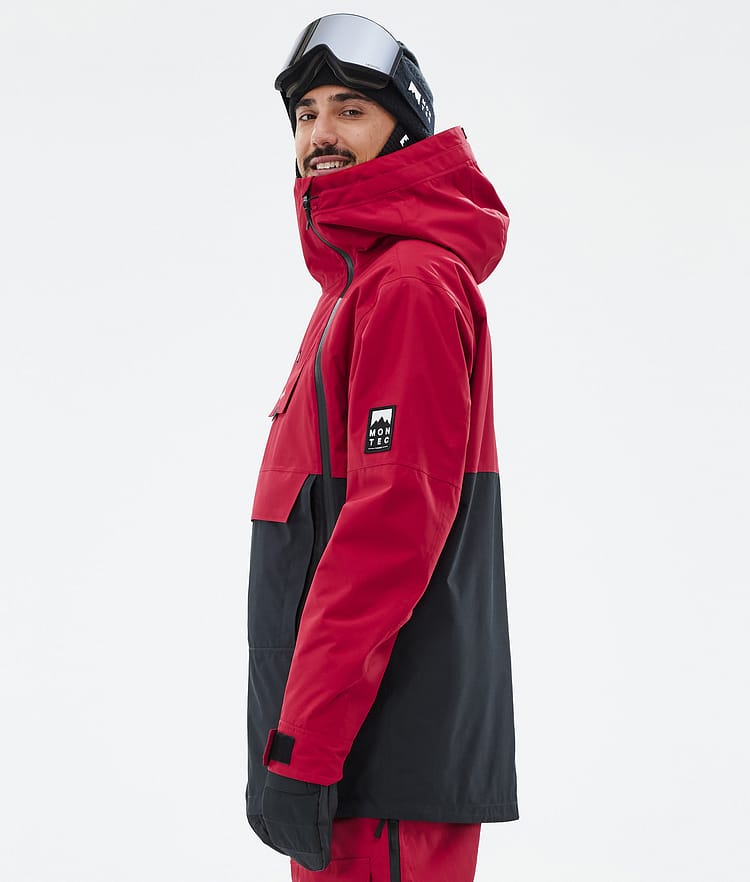 Montec Doom Snowboardjacke Herren Deep Red/Black Renewed, Bild 6 von 11