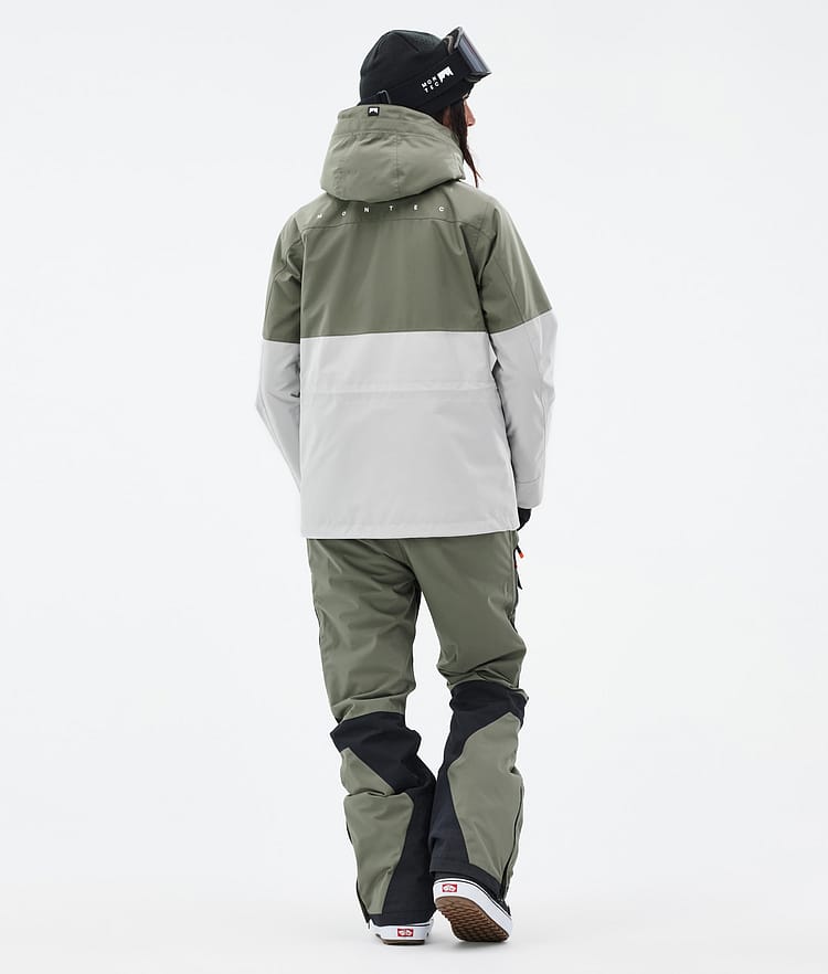 Montec Doom W Snowboardjacke Damen Greenish/Black/Light Grey Renewed, Bild 5 von 11