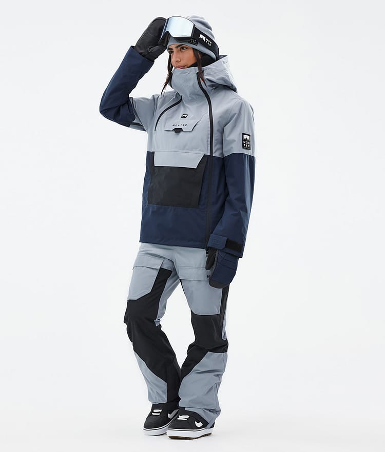 Montec Doom W Snowboardjacke Damen Soft Blue/Black/Dark Blue Renewed, Bild 2 von 10