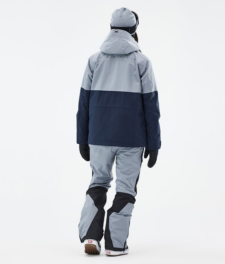 Montec Doom W Snowboardjacke Damen Soft Blue/Black/Dark Blue Renewed, Bild 4 von 10