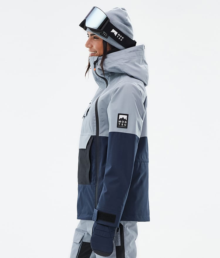 Montec Doom W Snowboardjacke Damen Soft Blue/Black/Dark Blue Renewed, Bild 5 von 10