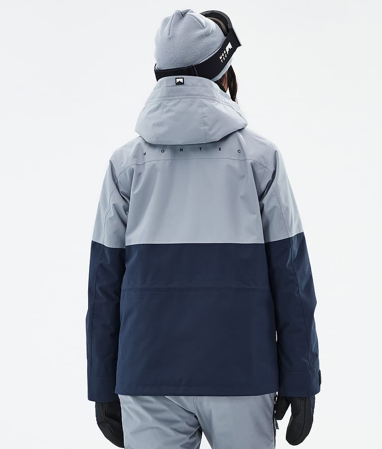 Montec Doom W Snowboardjacke Damen Soft Blue/Black/Dark Blue Renewed, Bild 6 von 10