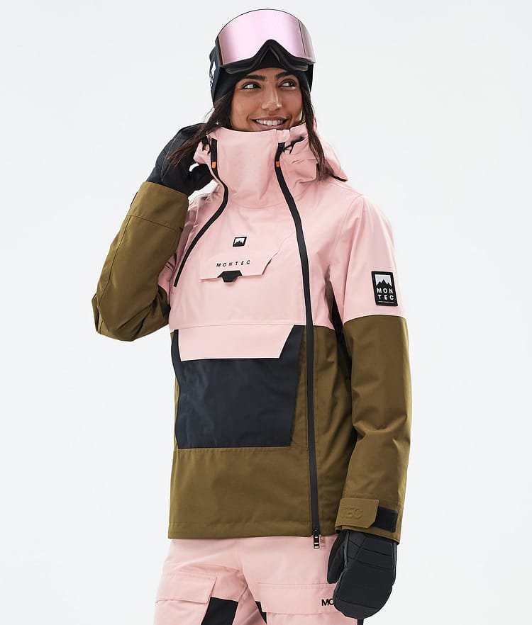 Montec Doom W Skijacke Damen Soft Pink/Black/Fatigue, Bild 1 von 10
