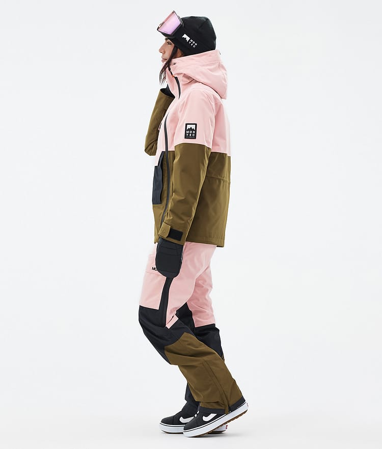 Montec Doom W Snowboardjacke Damen Soft Pink/Black/Fatigue Renewed, Bild 3 von 10
