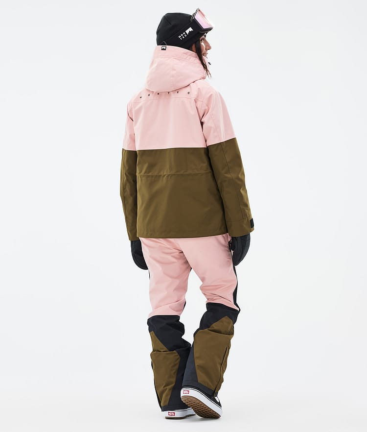 Montec Doom W Snowboardjacke Damen Soft Pink/Black/Fatigue Renewed, Bild 4 von 10