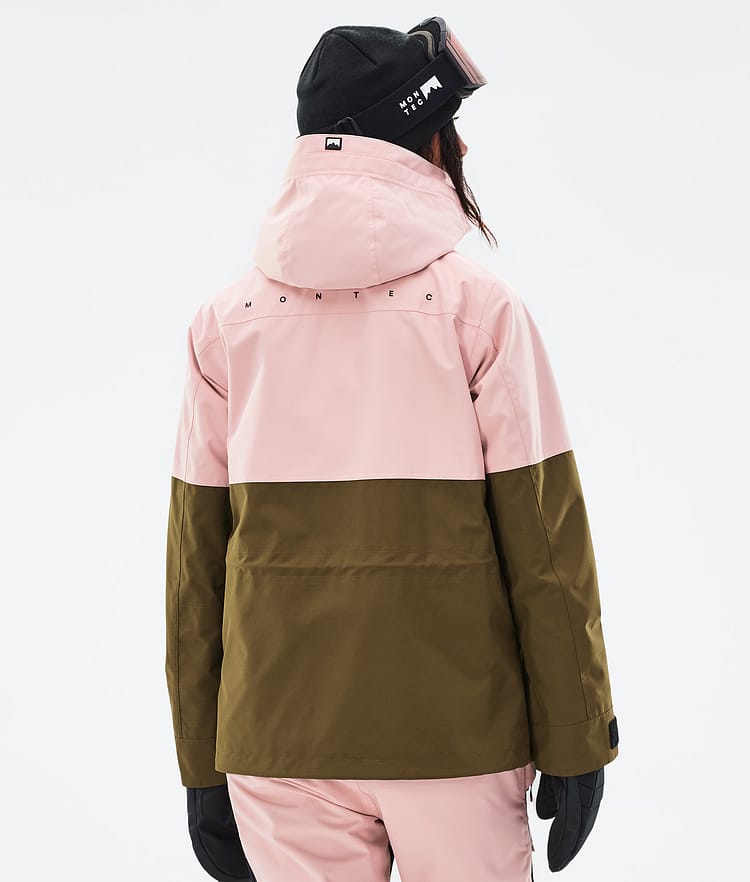 Montec Doom W Snowboardjacke Damen Soft Pink/Black/Fatigue Renewed, Bild 6 von 10
