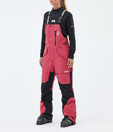 Montec Fawk W Skihose Light Red/Black