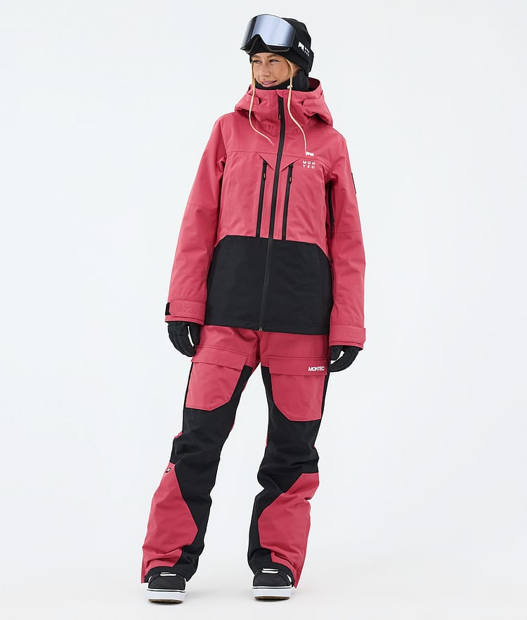 Montec Fawk W Snowboardhose Damen Light Red/Black, Bild 2 von 7
