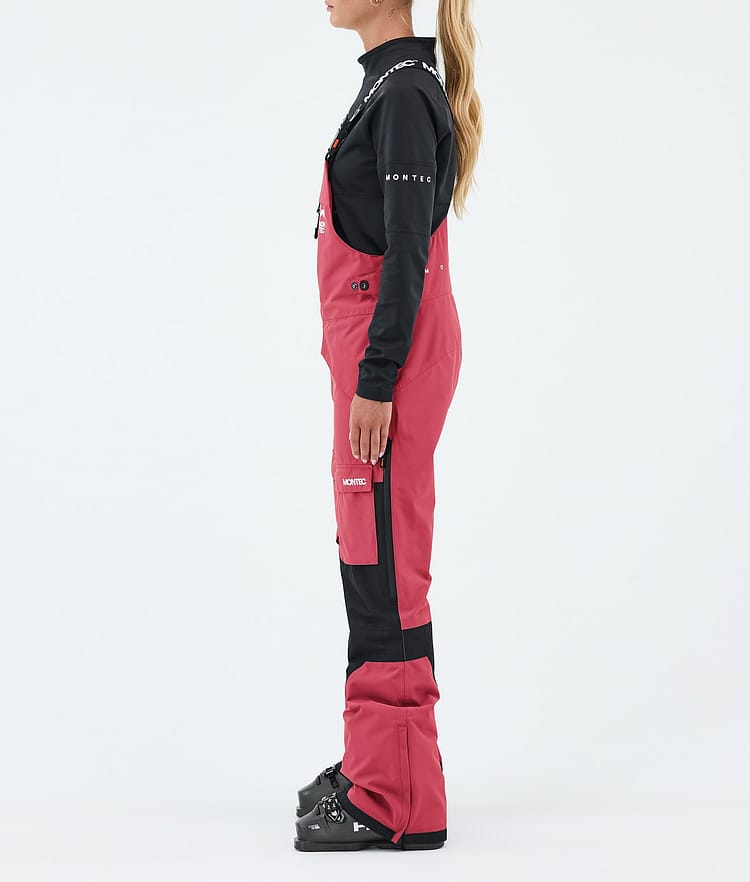 Montec Fawk W Skihose Damen Light Red/Black, Bild 3 von 7