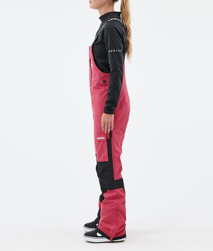 Montec Fawk W Snowboardhose Damen Light Red/Black Renewed, Bild 2 von 6