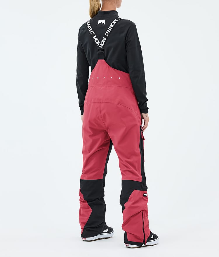 Montec Fawk W Snowboardhose Damen Light Red/Black, Bild 4 von 7