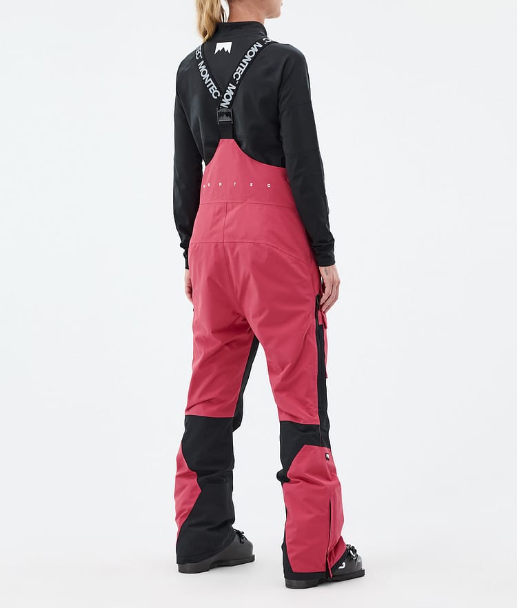 Montec Fawk W Skihose Damen Light Red/Black, Bild 3 von 6