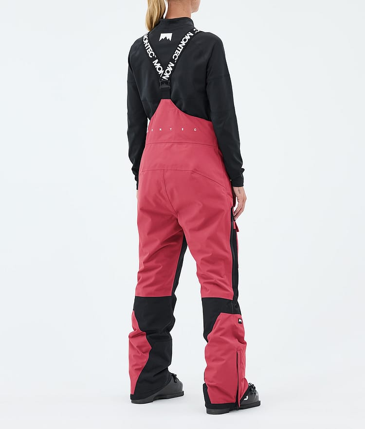 Montec Fawk W Skihose Damen Light Red/Black, Bild 4 von 7