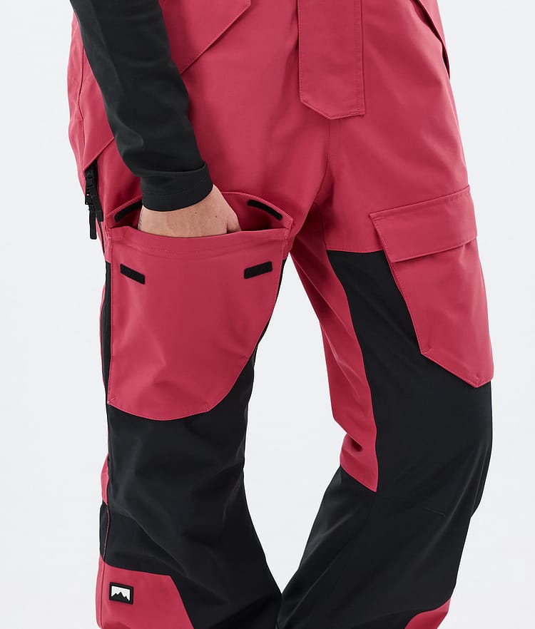 Montec Fawk W Skihose Damen Light Red/Black, Bild 6 von 6