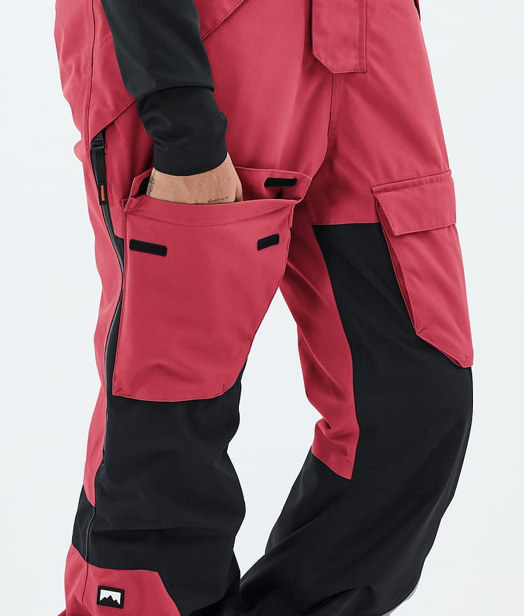 Montec Fawk W Snowboardhose Damen Light Red/Black, Bild 7 von 7