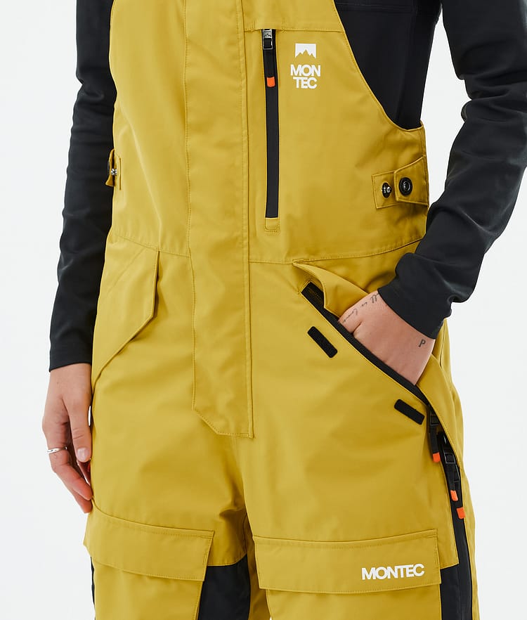 Montec Fawk W Snowboardhose Damen Yellow/Black Renewed, Bild 5 von 7
