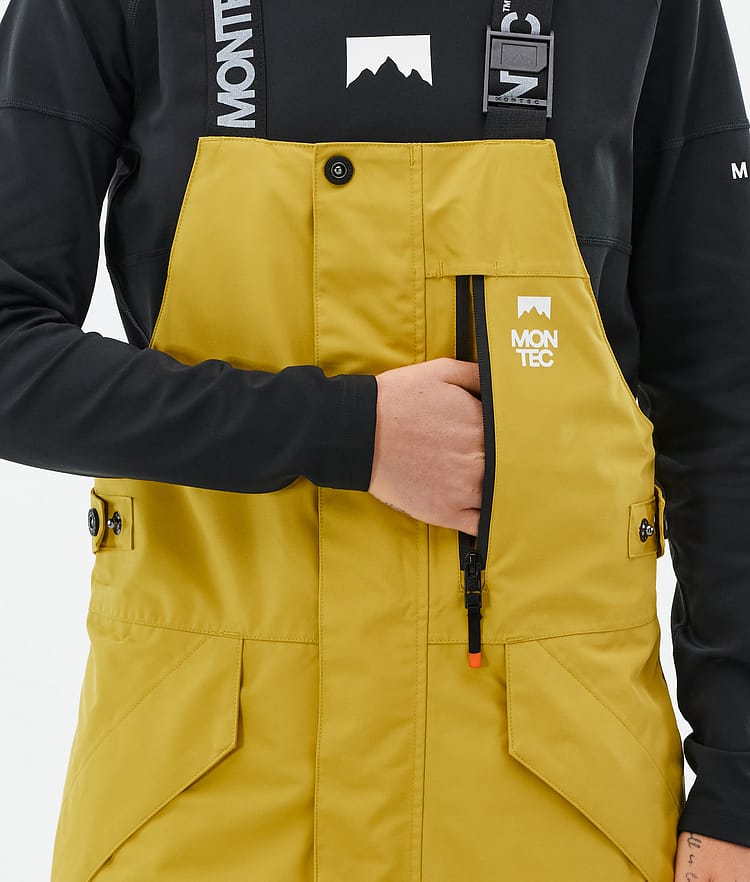 Montec Fawk W Snowboardhose Damen Yellow/Black Renewed, Bild 6 von 7